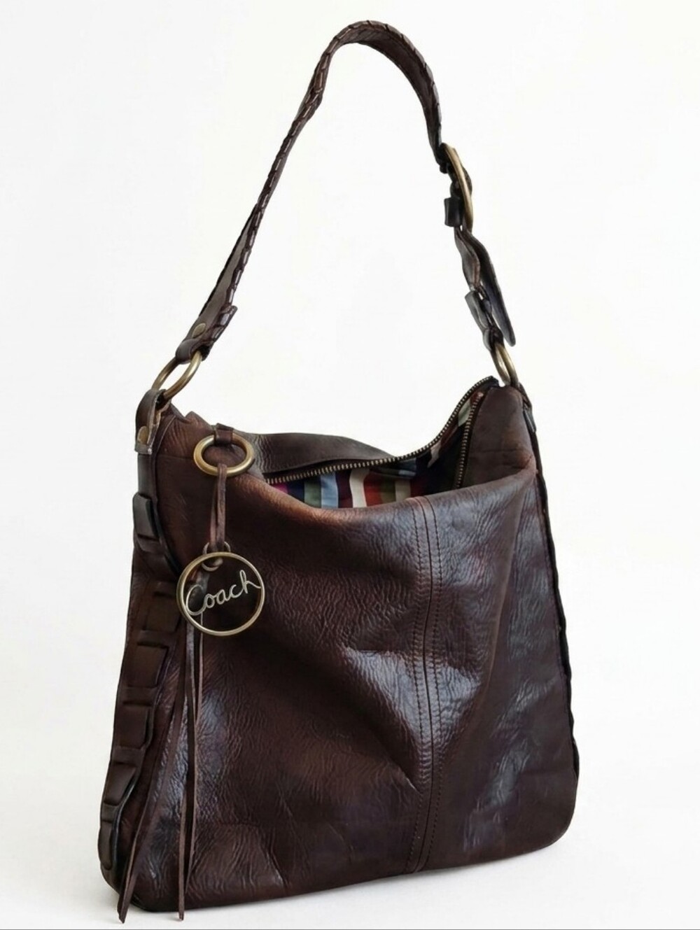 Coach Legacy Thompson Leather Hobo Bag 11374 - Rich Patina